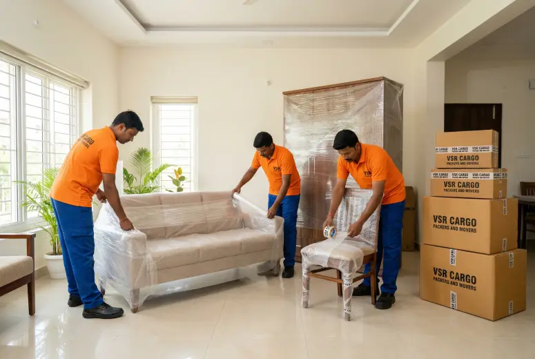 Furniture Bubble Wrap Packing - VSR CargoPackers and Movers Gallery
