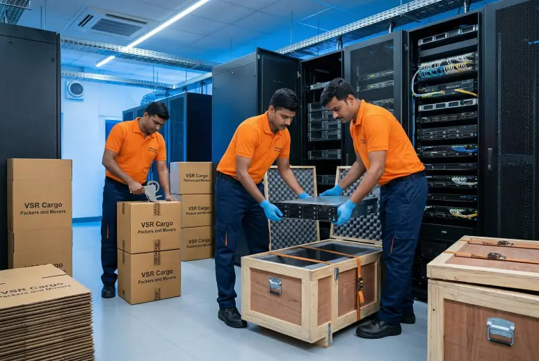 IT Equipment Secure Packing - VSR CargoPackers and Movers Gallery