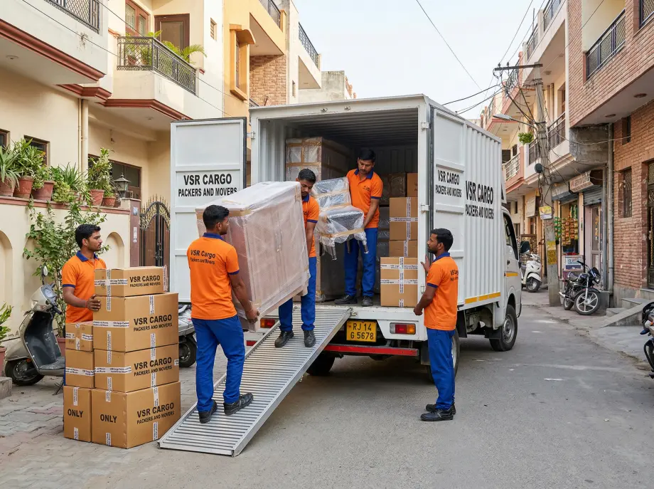 Step 03 – Loading | VSR CargoPackers and Movers