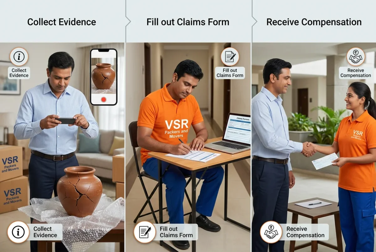 Quick and hassle-free insurance claims processing for transit damage