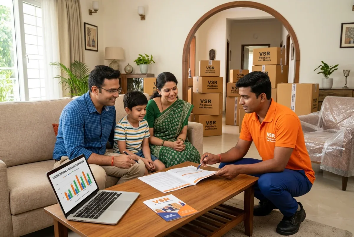 Transit insurance coverage for household furniture and appliances during relocation