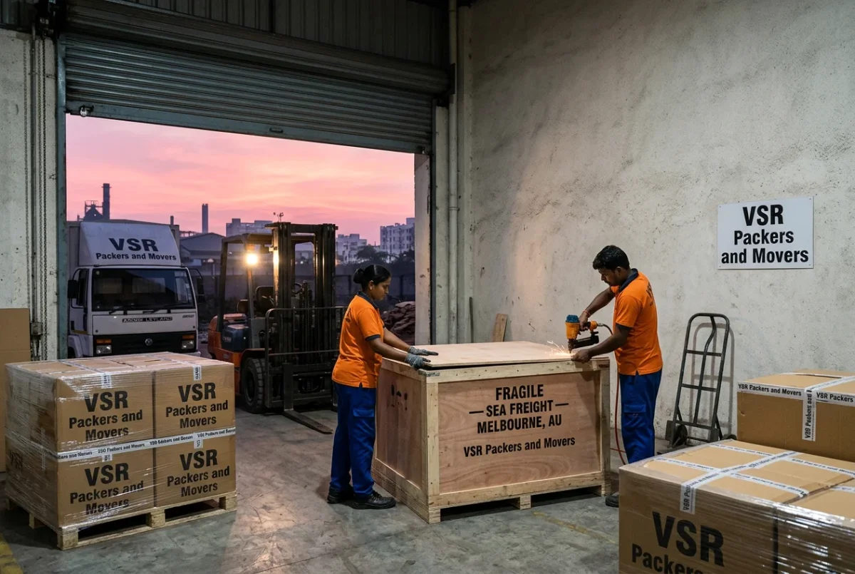 International relocation and overseas moving service from India by VSR Packers and Movers