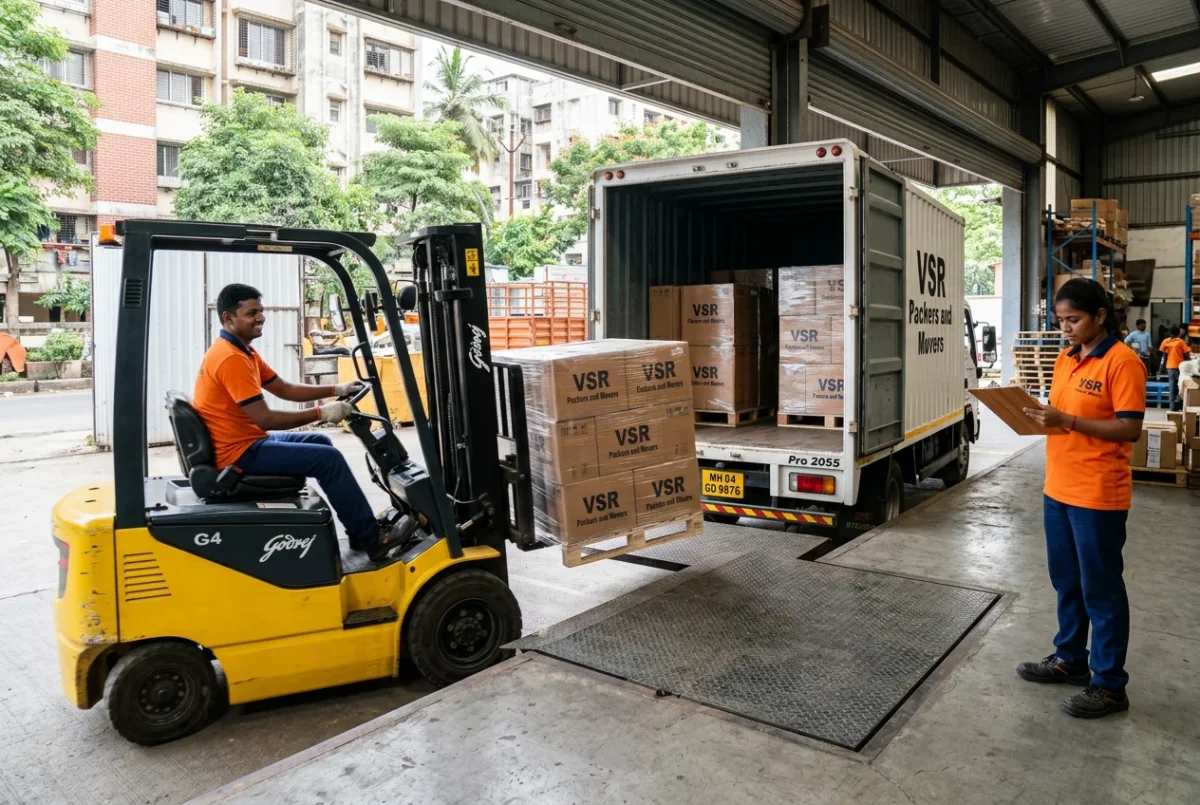 Digitally managed and organized inventory storage system in warehouse