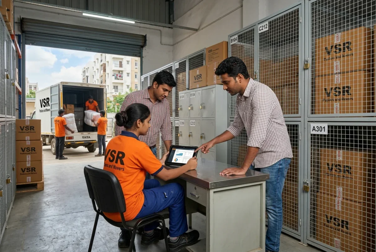 24/7 CCTV surveillance and security monitoring at VSR warehouse facility